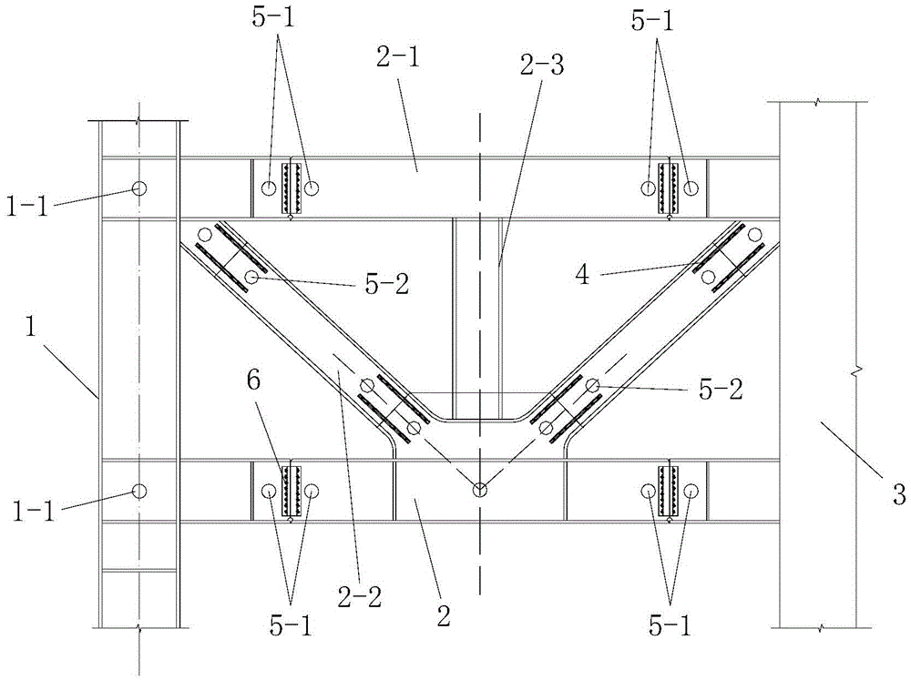 Delay connection installation method for outrigger of super high-rise building in steel frame-core tube structure