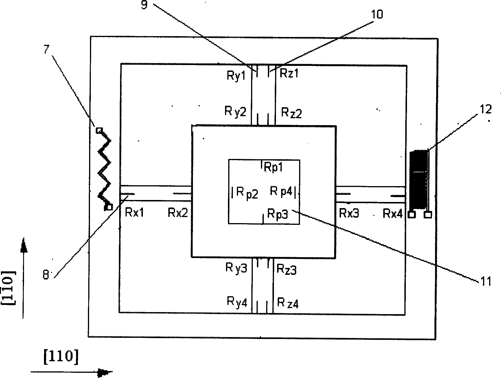 Multiple sensor integrated chip