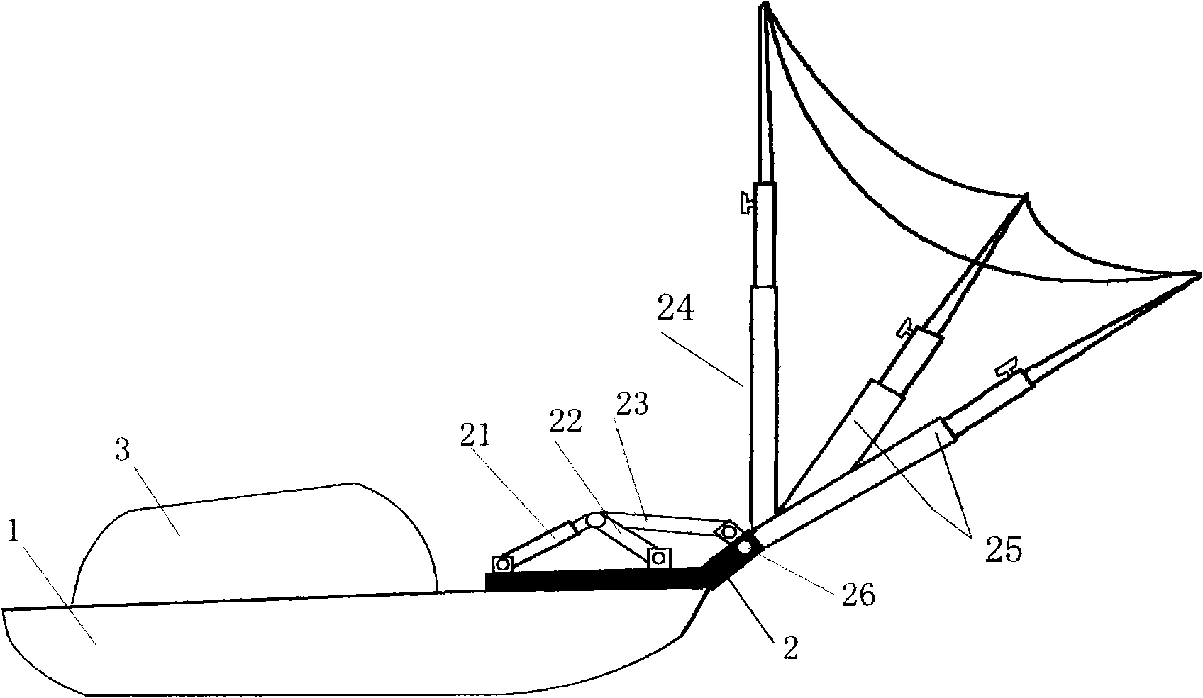 Water area search and rescue system