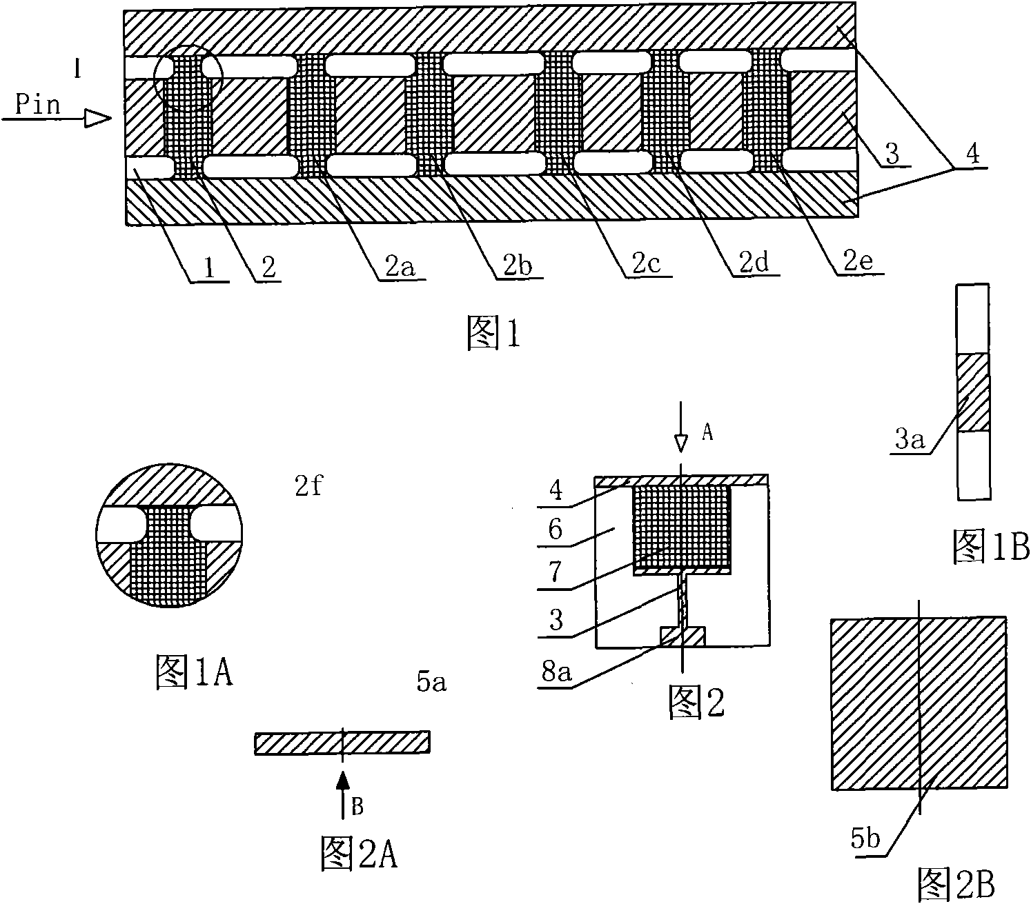 Pellet resistor with multi-cascade attenuator circuit