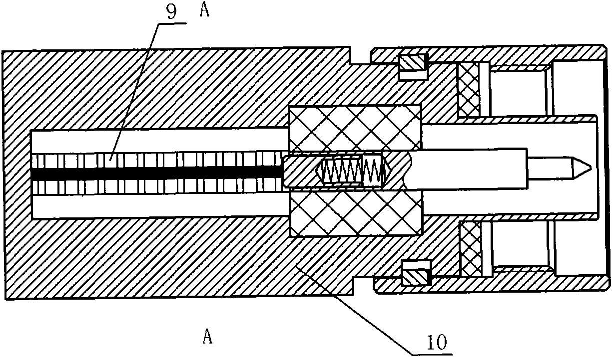 Pellet resistor with multi-cascade attenuator circuit