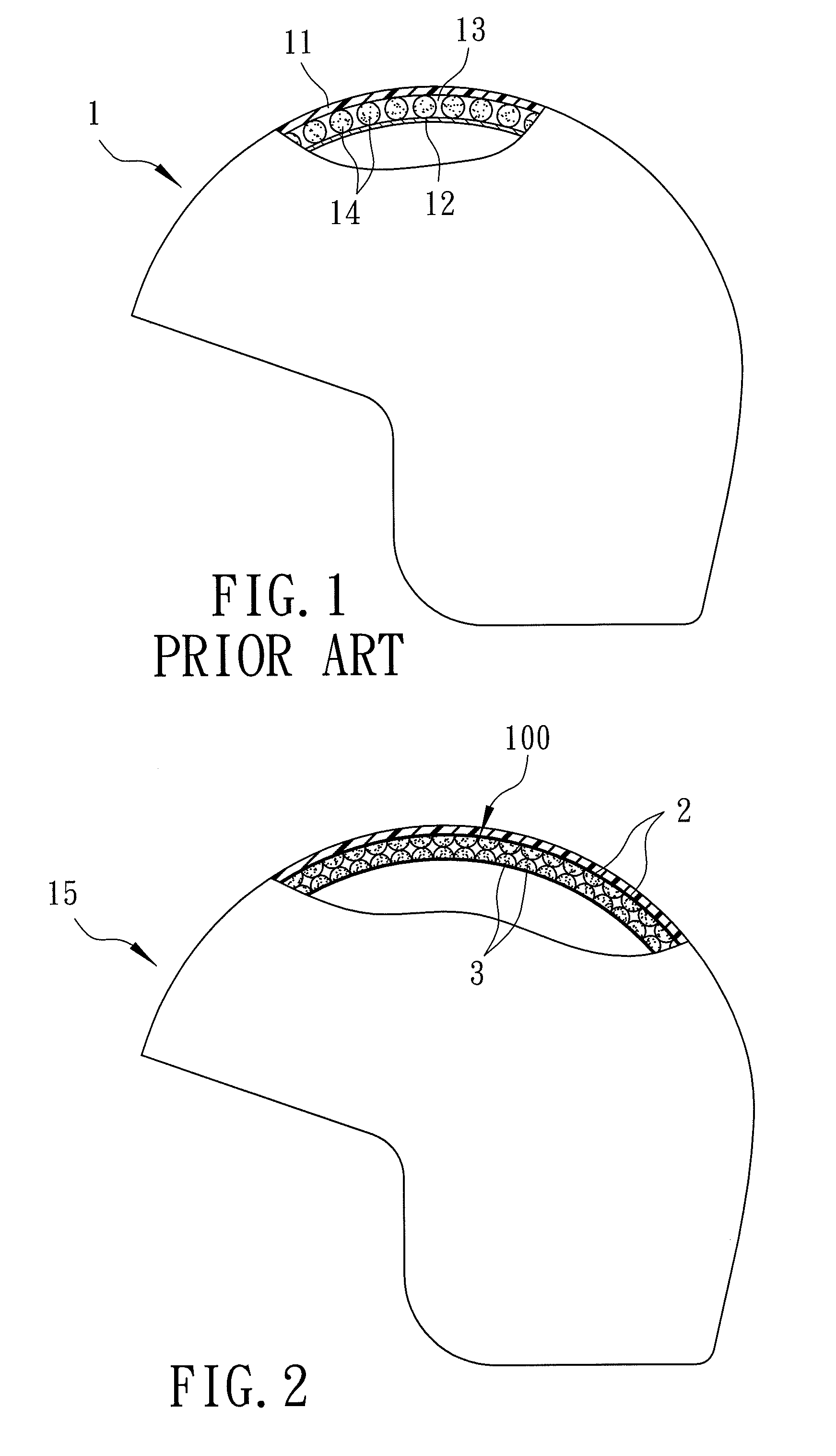 Resilient shock-absorbing device