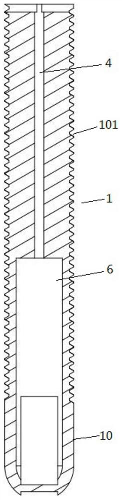 Reusable pull rod type quick locking device