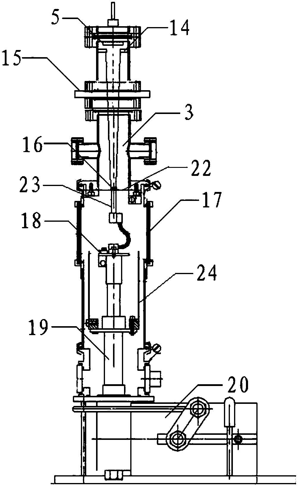 Radon activity absolute measurement device