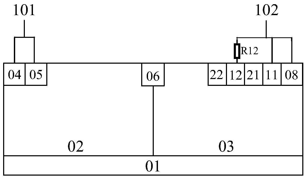 Lateral SCR device with high maintaining voltage