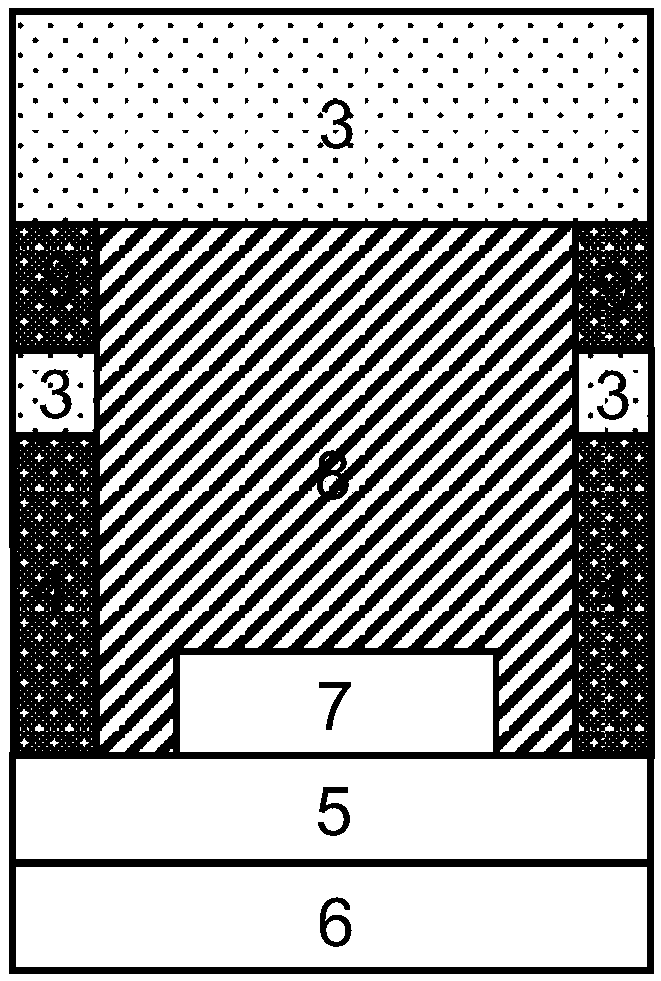 Discrete transistor with dual cylindrical grids and embedded with U-shaped channel and manufacturing method of transistor