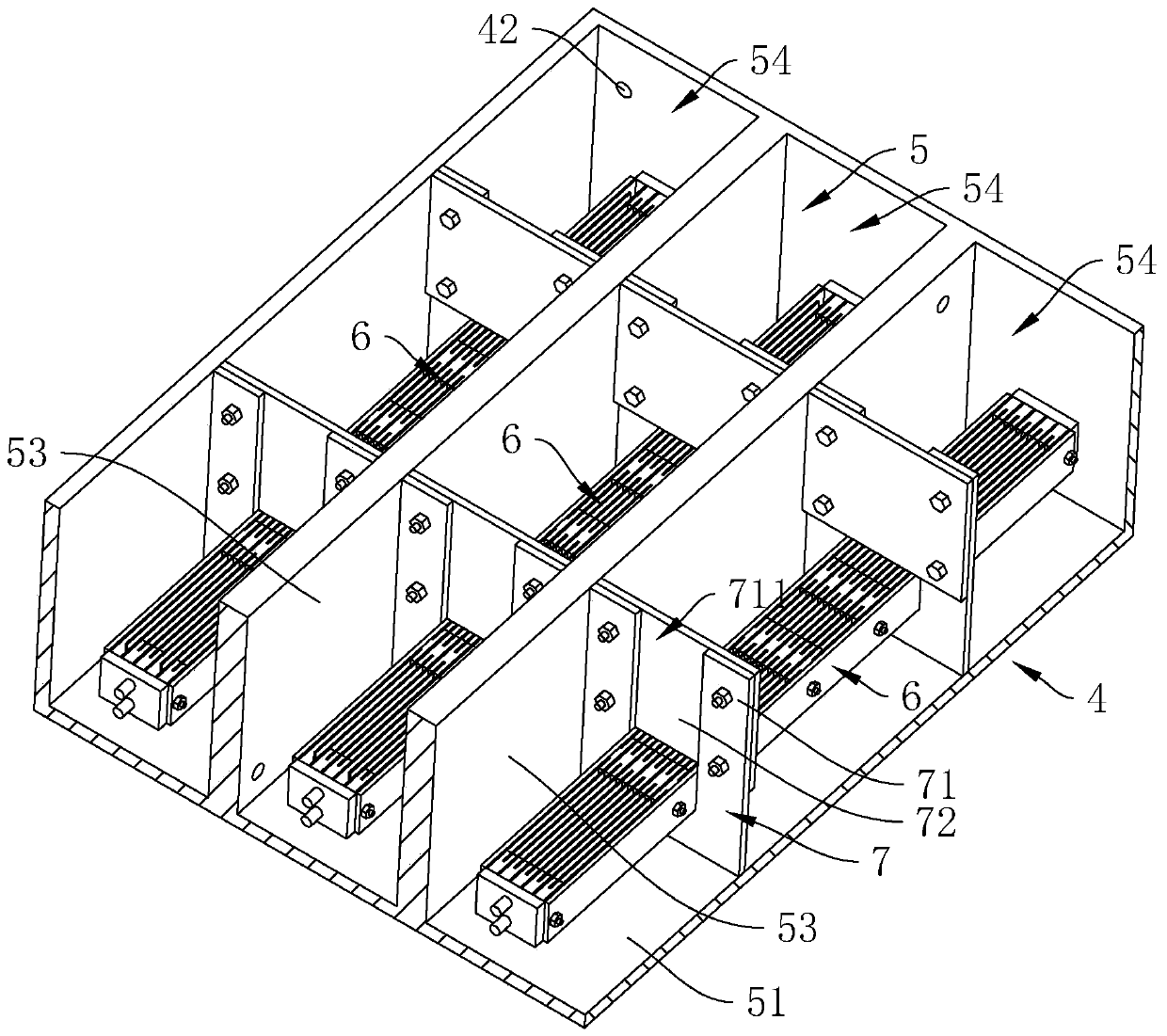 Treatment method of N-p-aminobenzoyl-L-glutamic acid medical intermediate wastewater