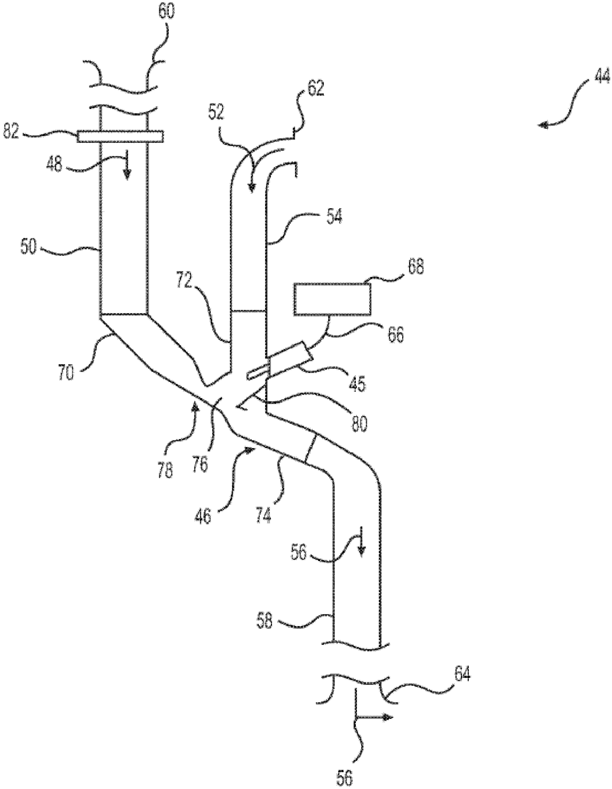 Aircraft cabin air temperature sensing apparatus and system using passive air flow