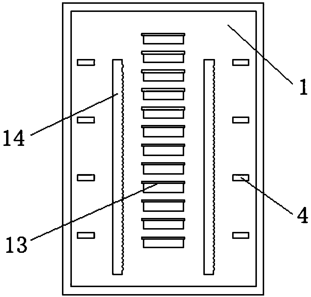 Moisture-proof storage rack with small electromechanical equipment and for storage