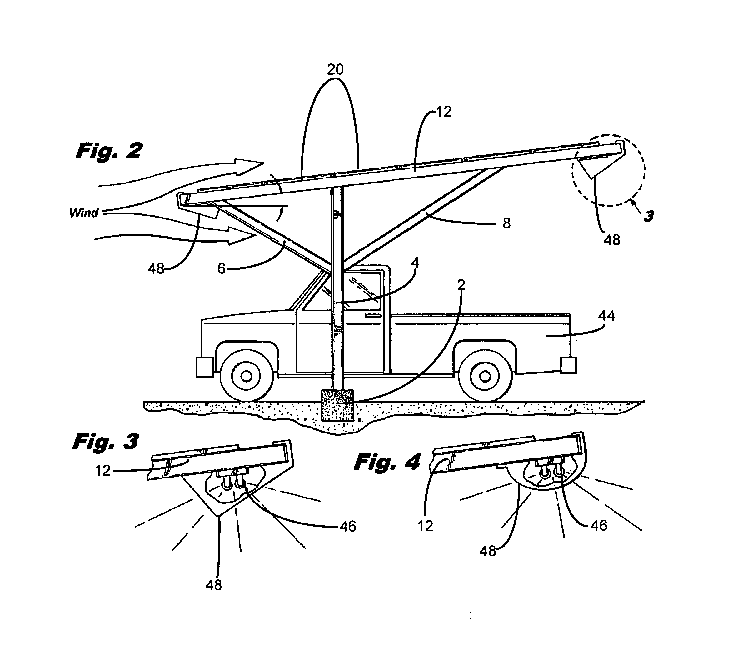 Cabled matrix for cantilevered photovoltaic solar panel arrays, apparatus and deployment systems