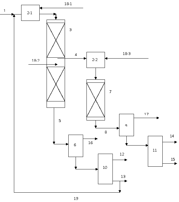 Flexible paraffin liquid phase hydrogenation process