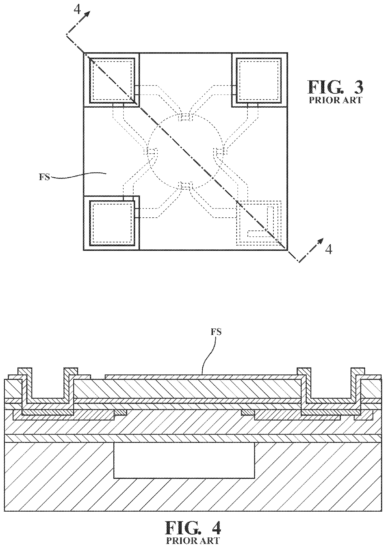 Mems Pressure Sensing Element with Stress Adjustors to Minimize Thermal Hysteresis Induced by Electrical Field