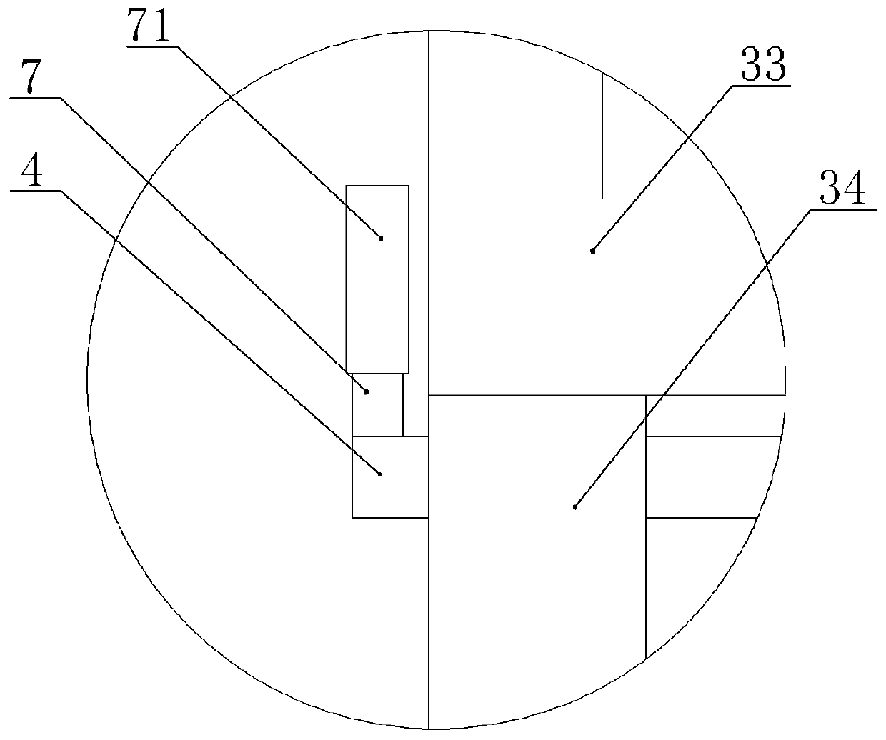 Automatic accompanying bed