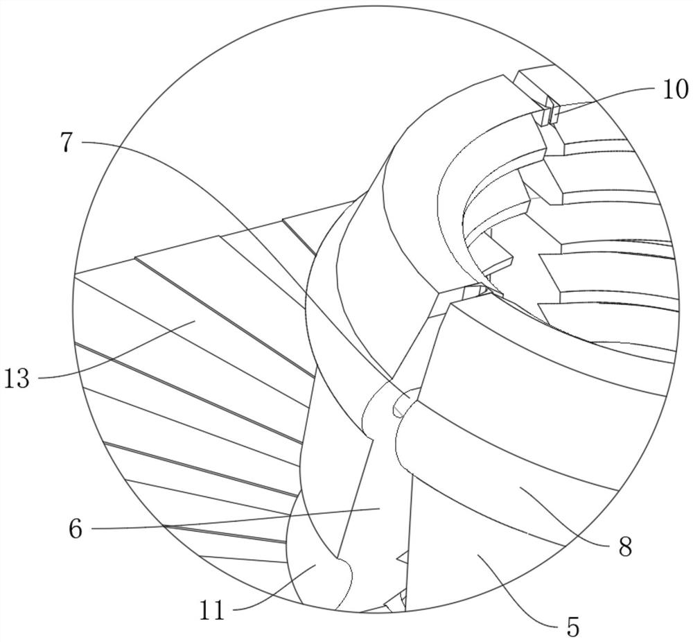 Stereoscopic multi-dimensional anti-loosening structure with capability of never loosening