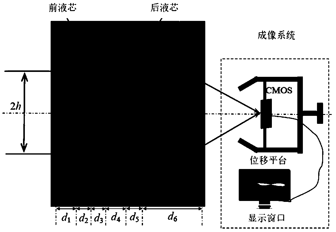 A Method for Quickly Measuring Liquid Diffusion Coefficient Based on Observation Height of Liquid Cylindrical Lens