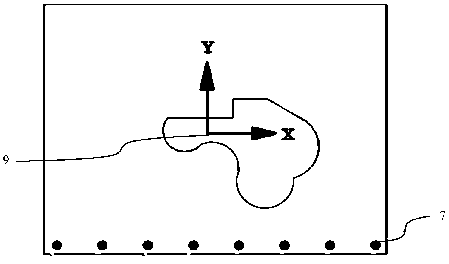 Alignment method for internal layers in direct writing type photoetching system