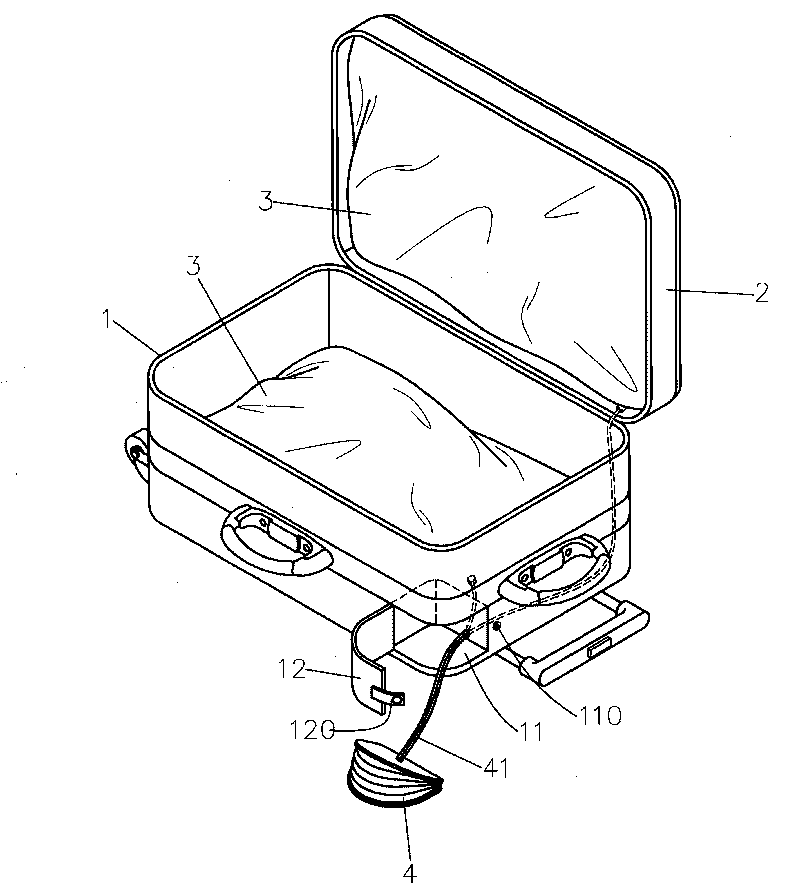 Positionable luggage