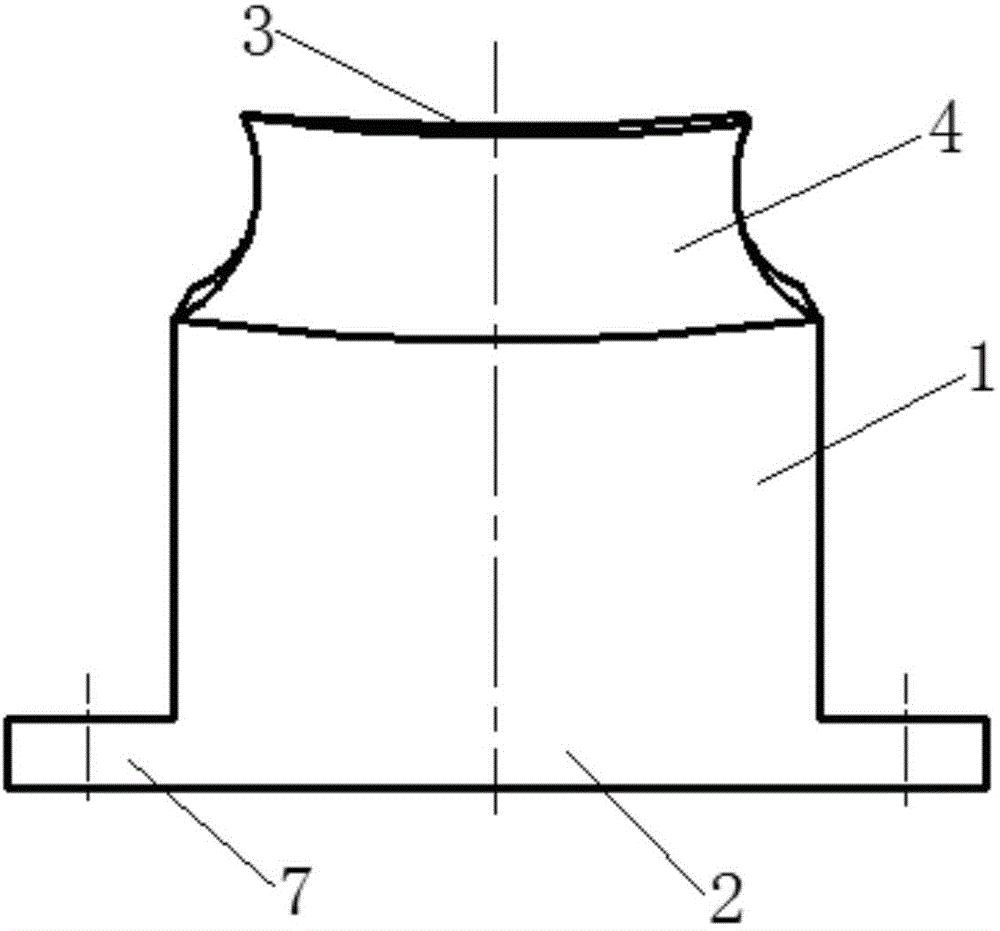 Integral quenched steel corner back gouging test piece and high-speed milling process method thereof