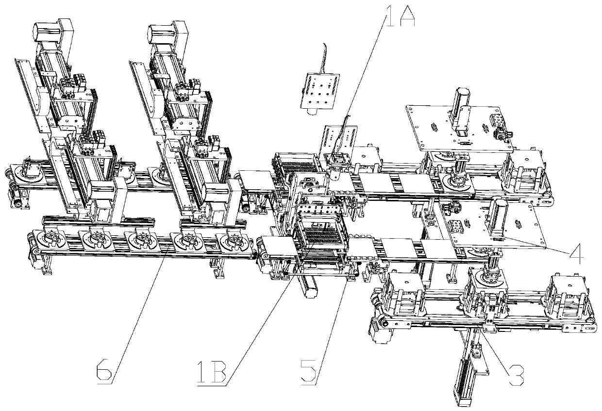 Double-station offline cell EL detection sorting device