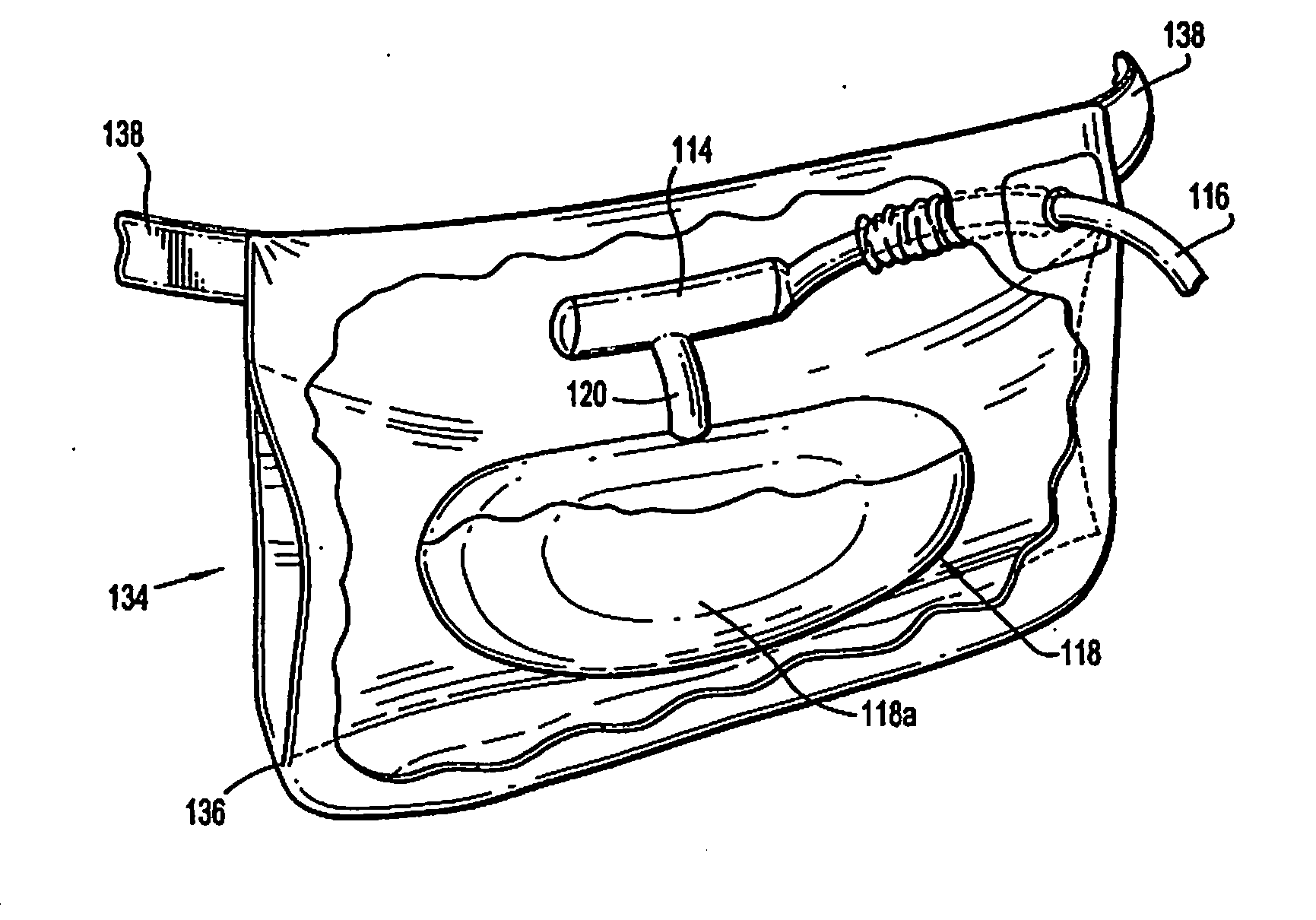 Self contained wound dressing apparatus