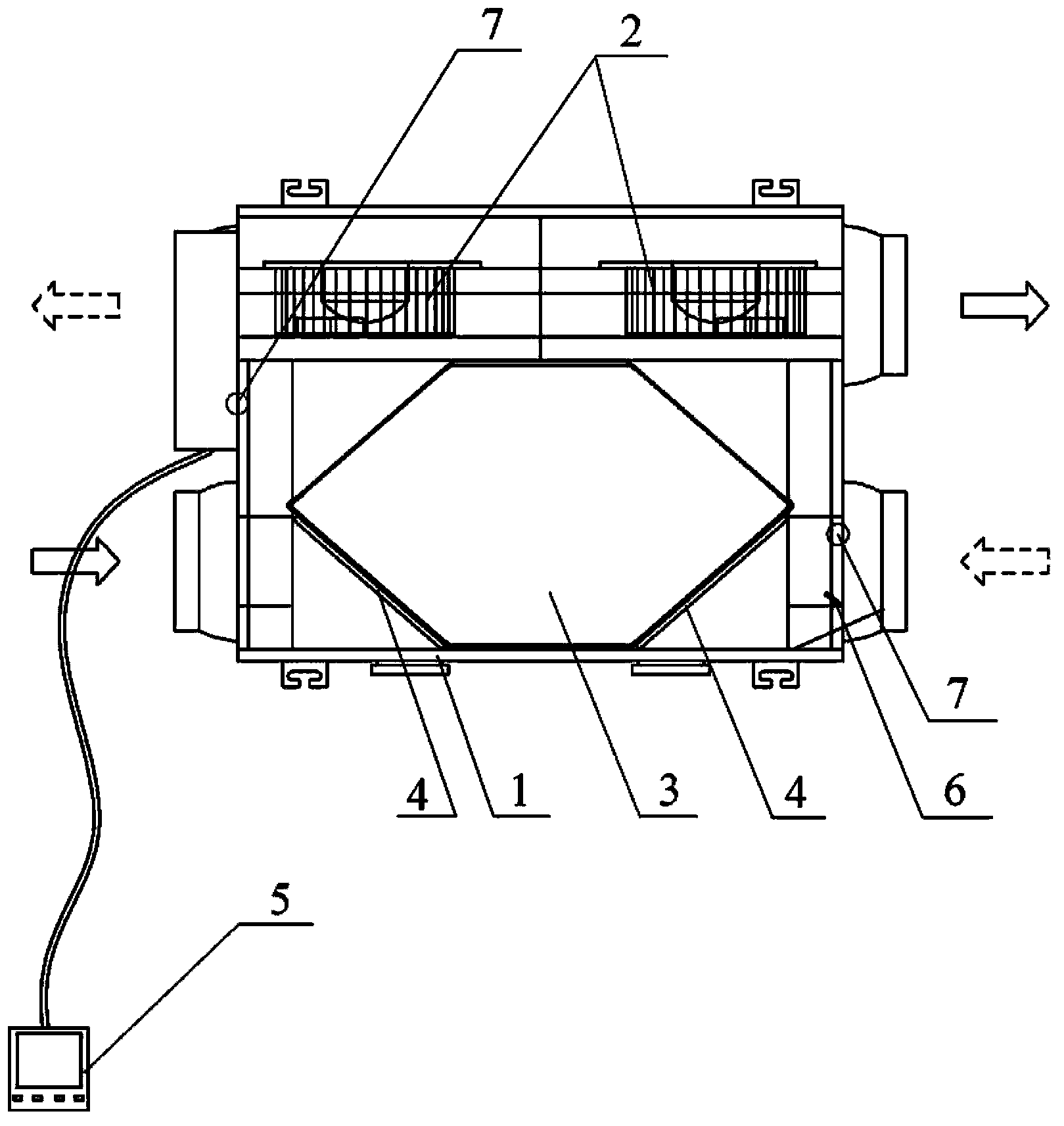 Intelligent total heat exchanger