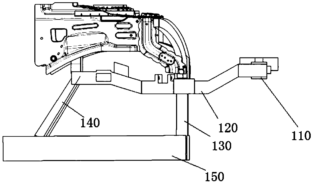 Vehicle front end structure and manufacturing method thereof