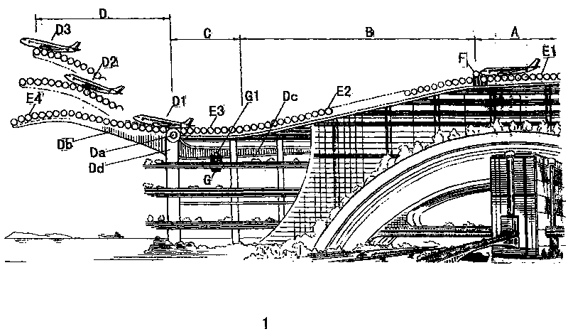 Energy-saving emission-reducing air port