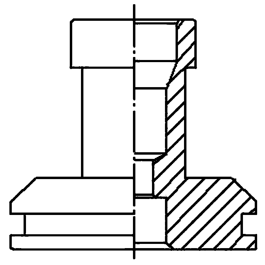 Connecting structure and method of tail seat and outer shell of high-pressure common rail high-speed electromagnet