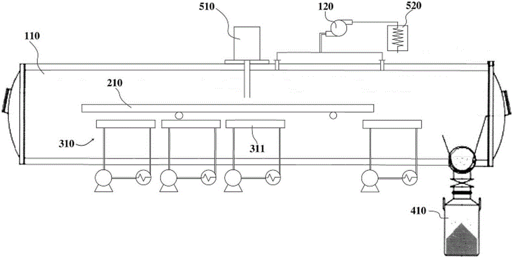 Solvent separating device for closed isocyanate crystal and preparation method of closed isocyanate crystal