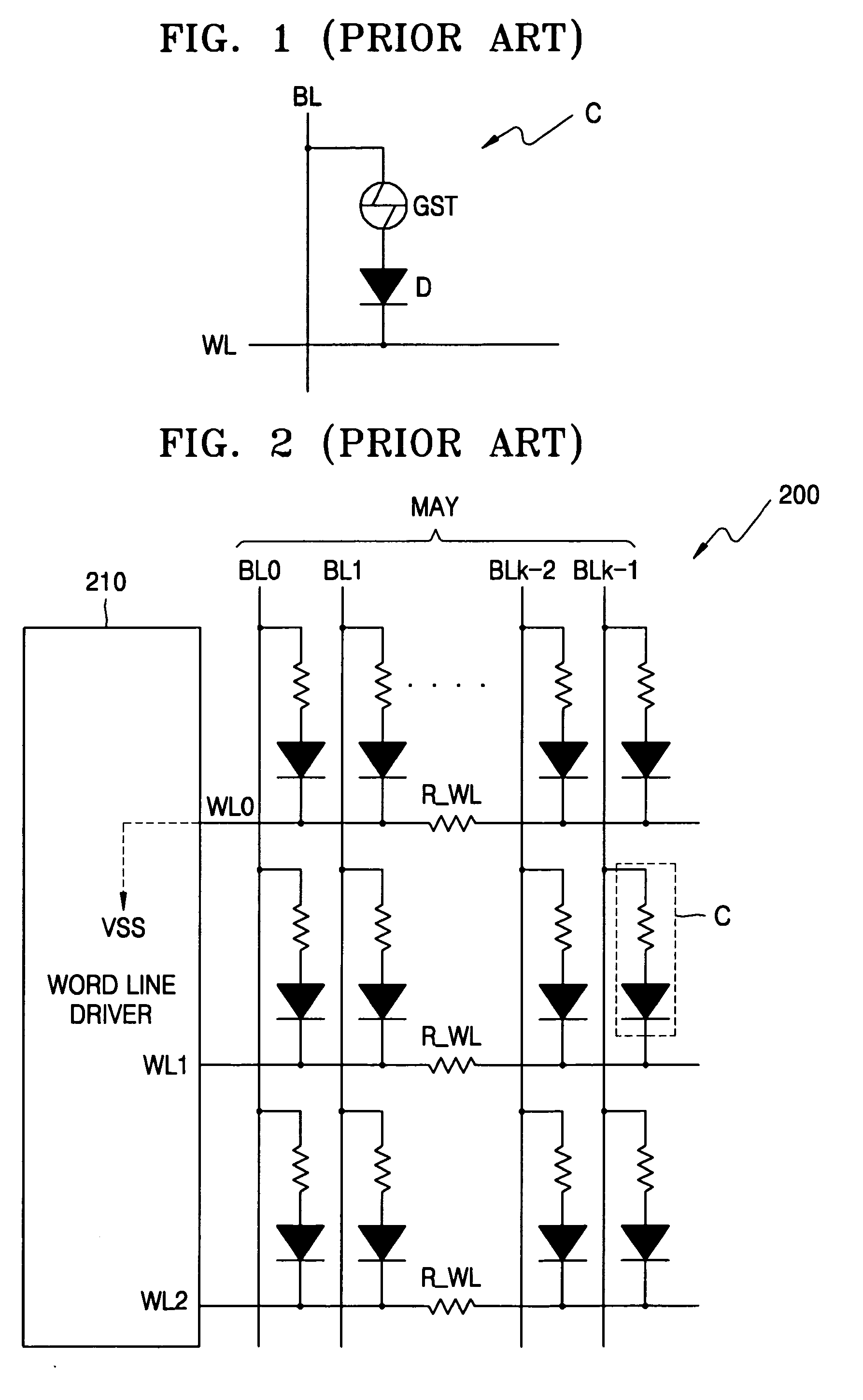 Memory cell array biasing method and a semiconductor memory device