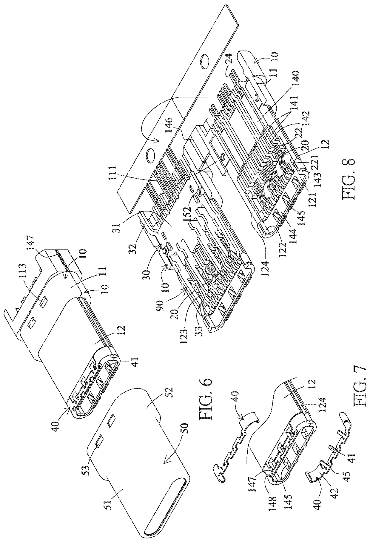 Reversible dual-position electric connector