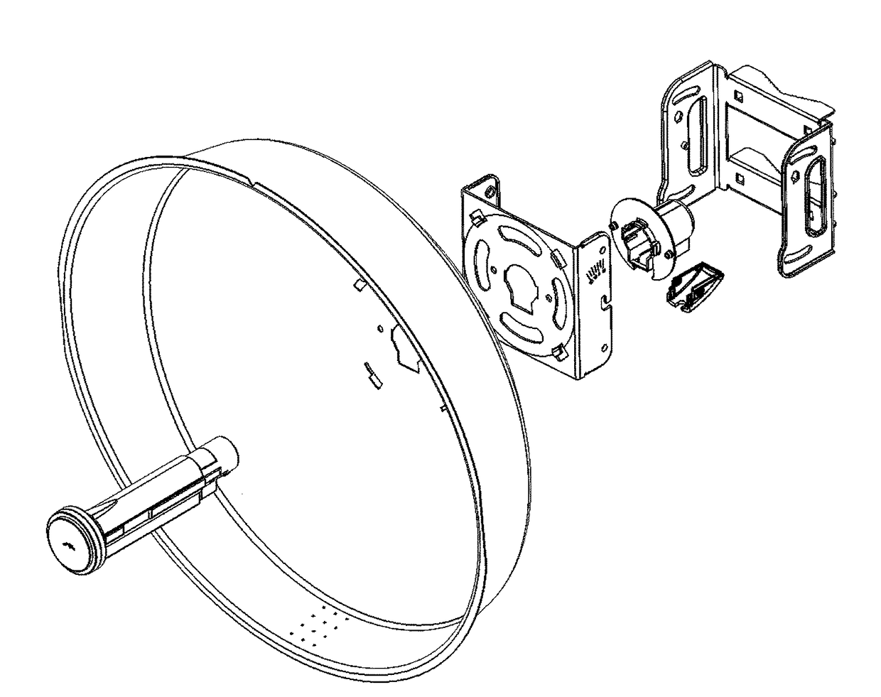 Antenna isolation shrouds and reflectors