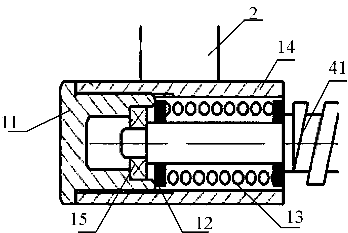 Blast furnace material level measuring device