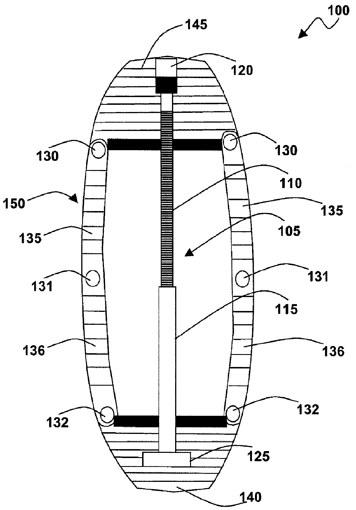 Implant apparatus for spinal fusion