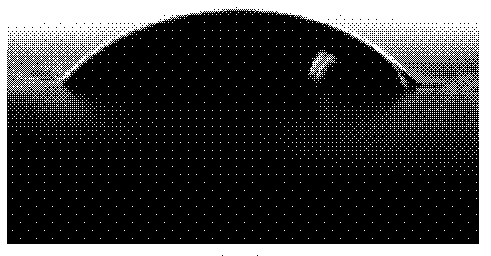 Method for reversing gas humidity on surface of rock core by using cationic fluorocarbon surfactant