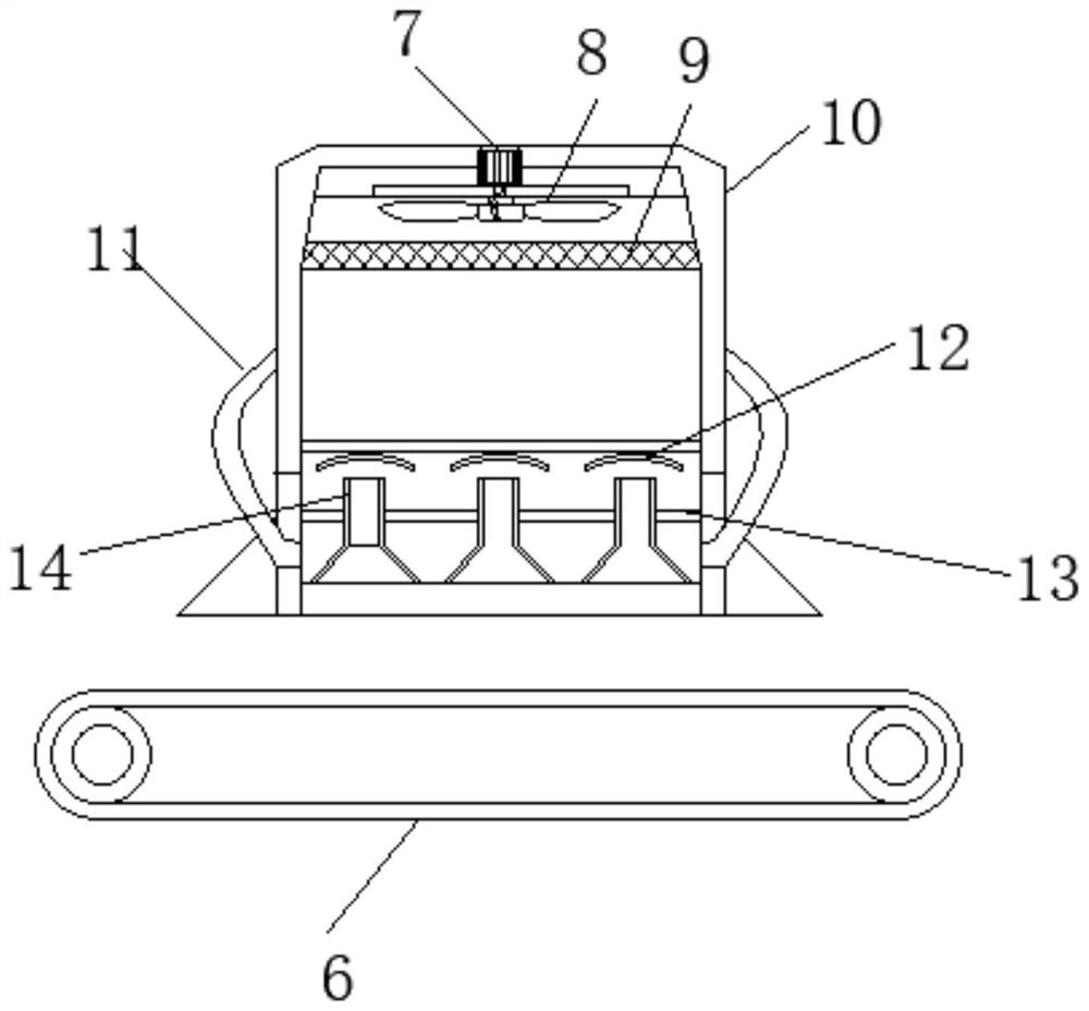 Automobile waste cutting machine