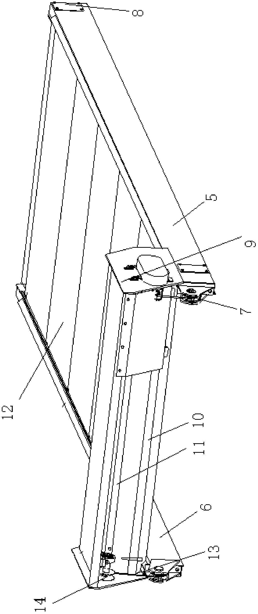 Residue soil dump vehicle with built-in horizontal-pushing environment-friendly top cover system