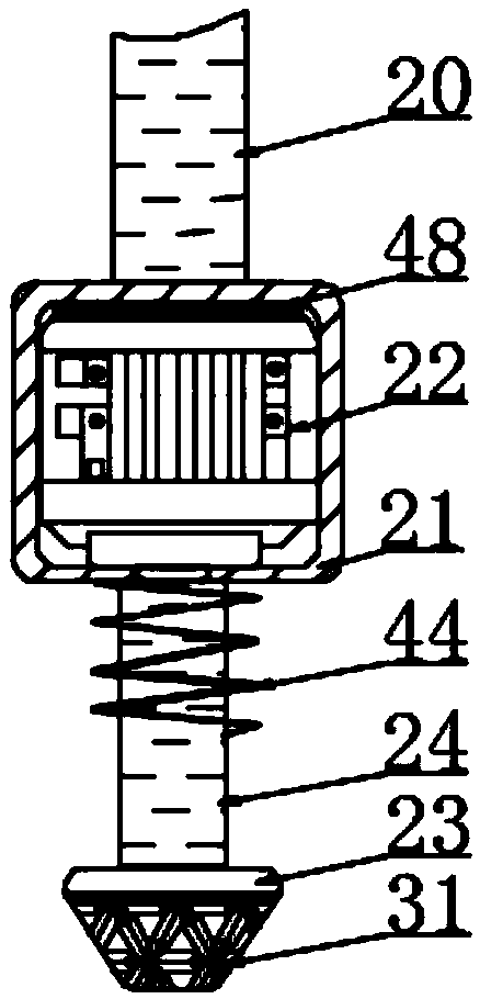 Activated carbon pressing device