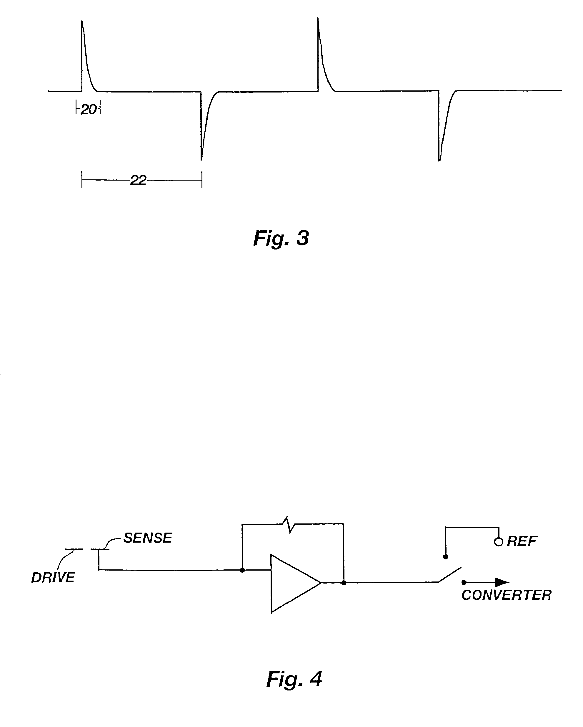 Touchpad having increased noise rejection, decreased moisture sensitivity, and improved tracking