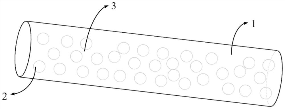 High-thermal-conductivity radiation refrigeration fiber, preparation method thereof and fabric