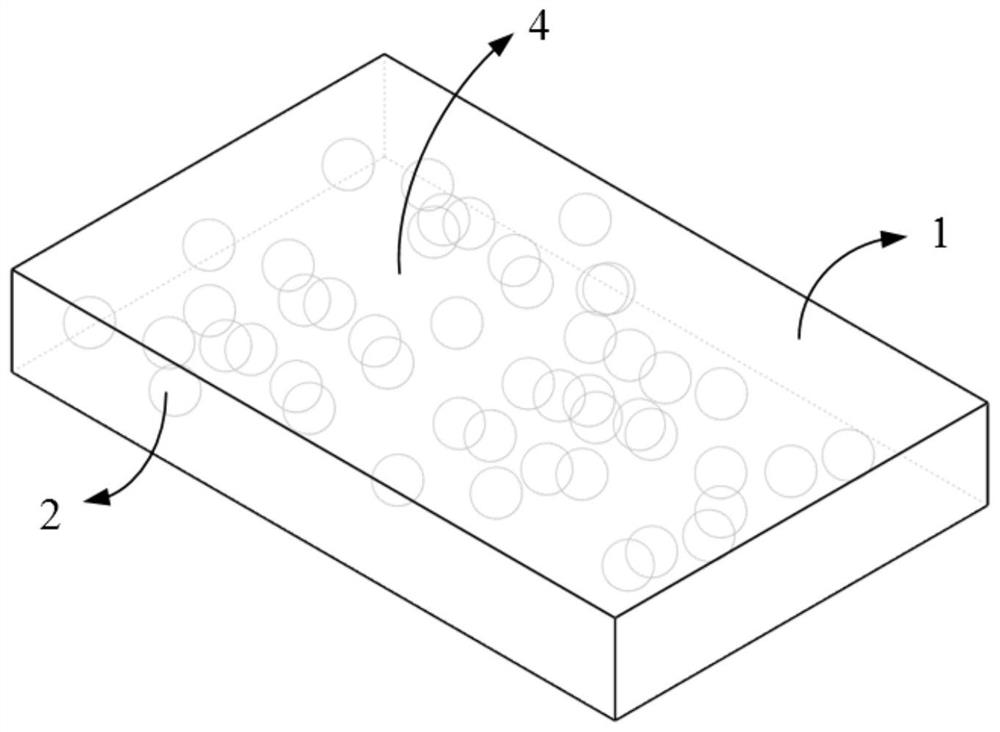 High-thermal-conductivity radiation refrigeration fiber, preparation method thereof and fabric