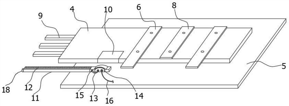 Flying probe testing device and rapid positioning device thereof