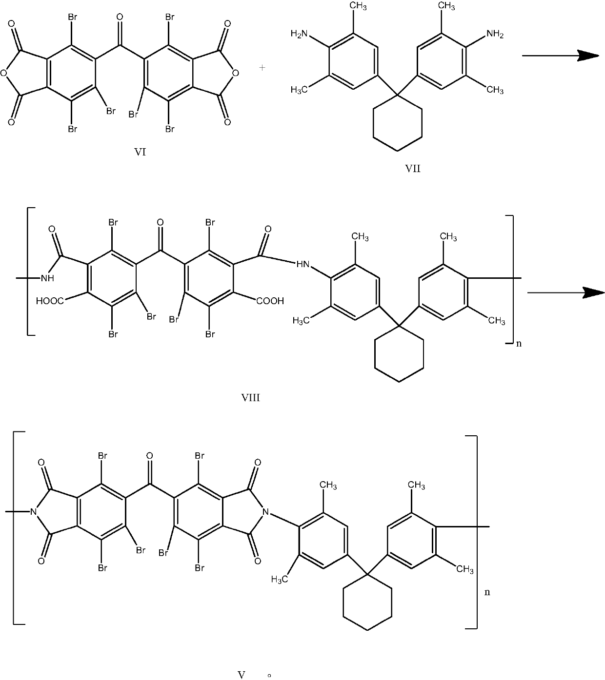 Preparation method of high-performance polyimide flexible copper-clad plate