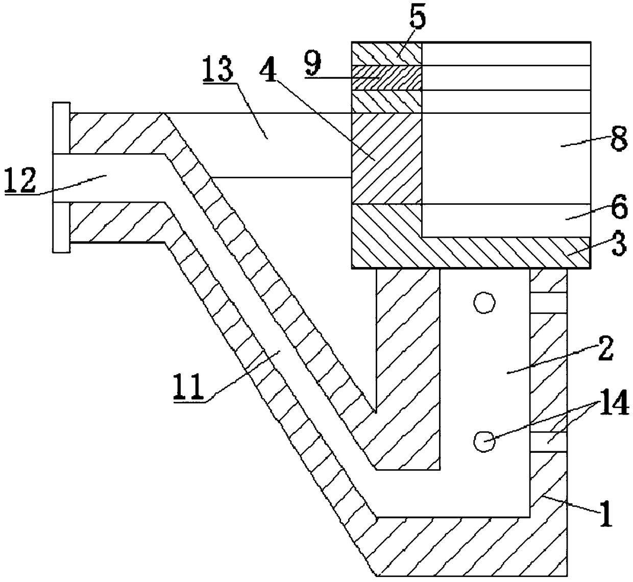 A Die Casting Machine Feed Pot with Reduced Heat Loss