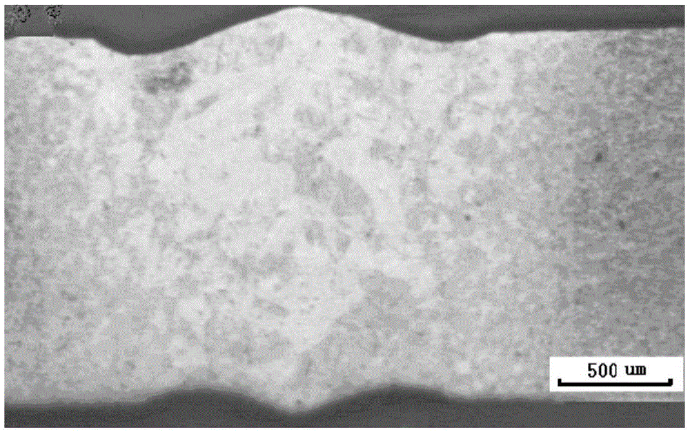 Method for conducting laser modification welding on titanium alloy weld joint through wave absorbing coating