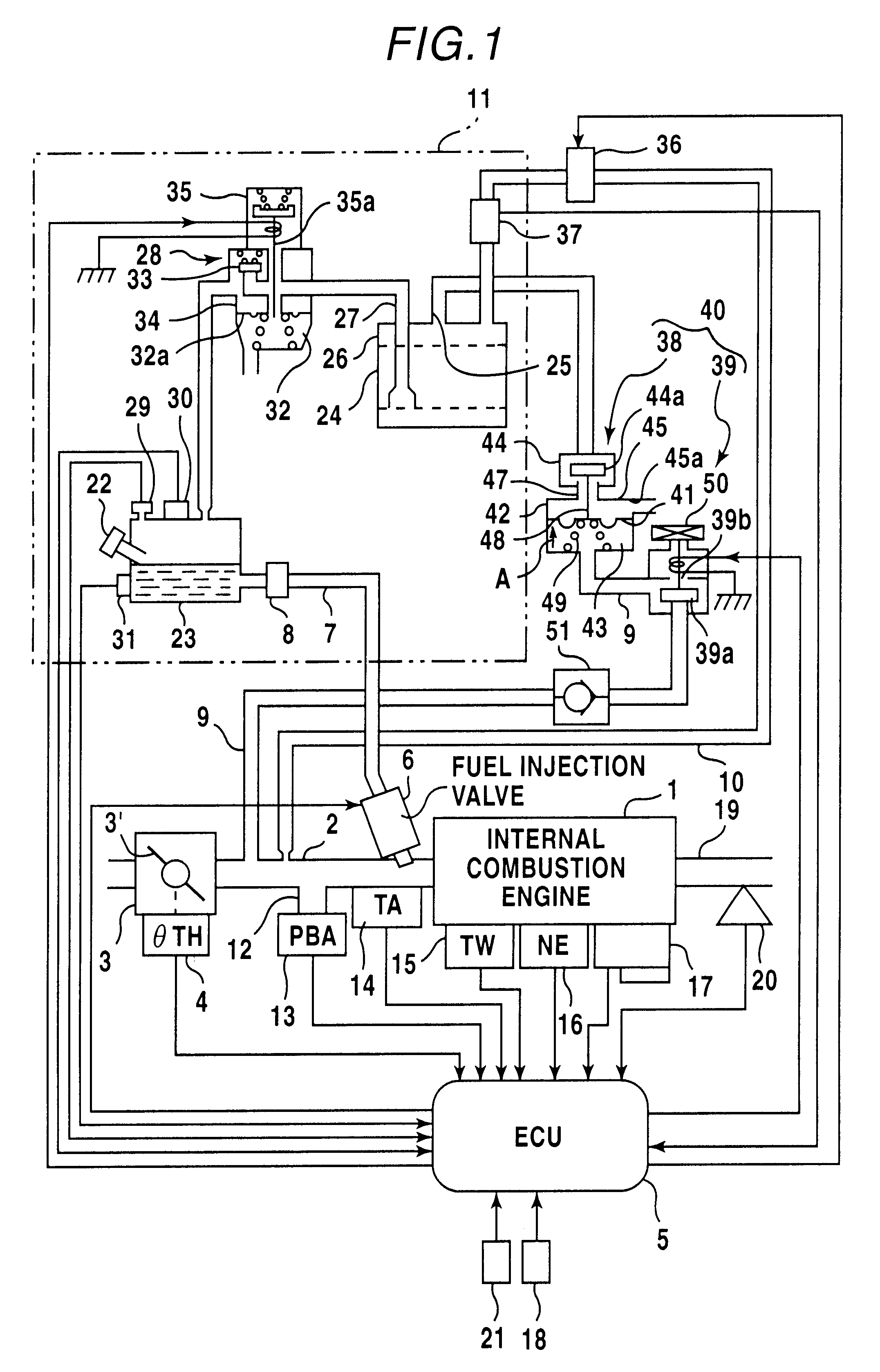 Evaporative fuel-processing system for internal combustion engines