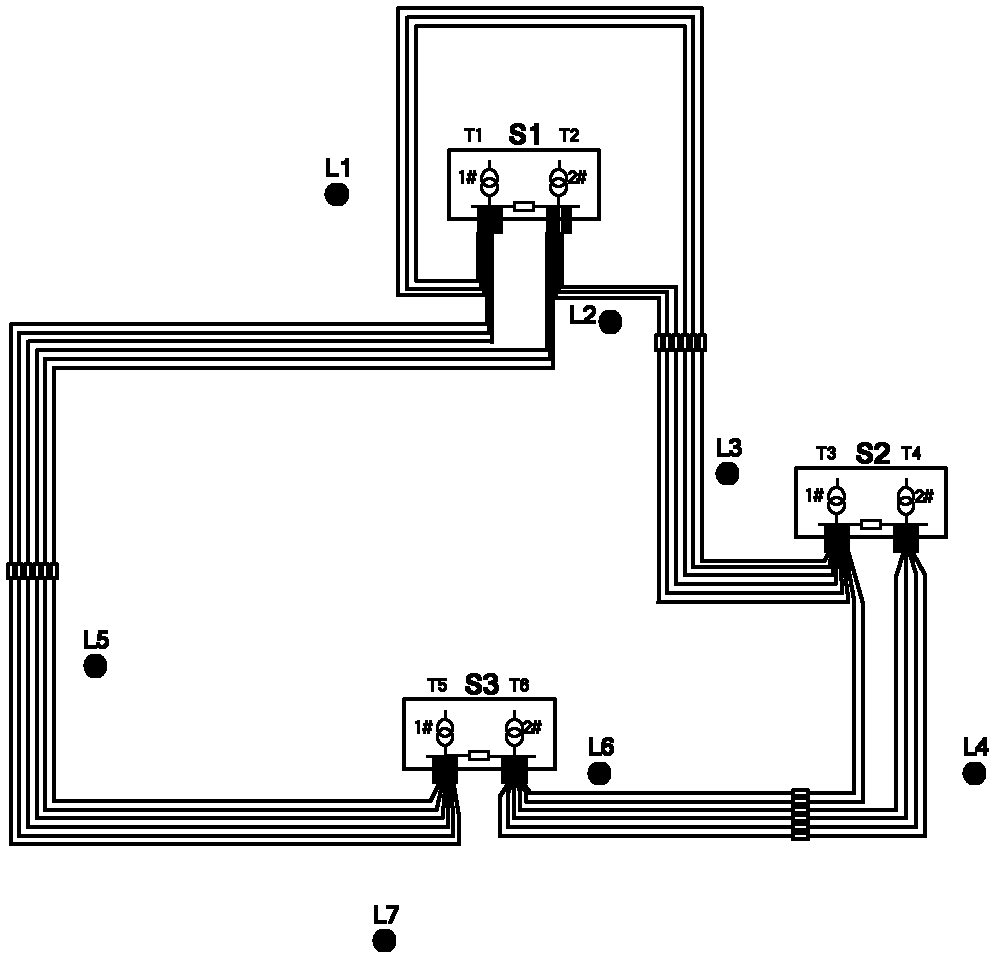 Power distribution network planning method based on maximum power supply capacity