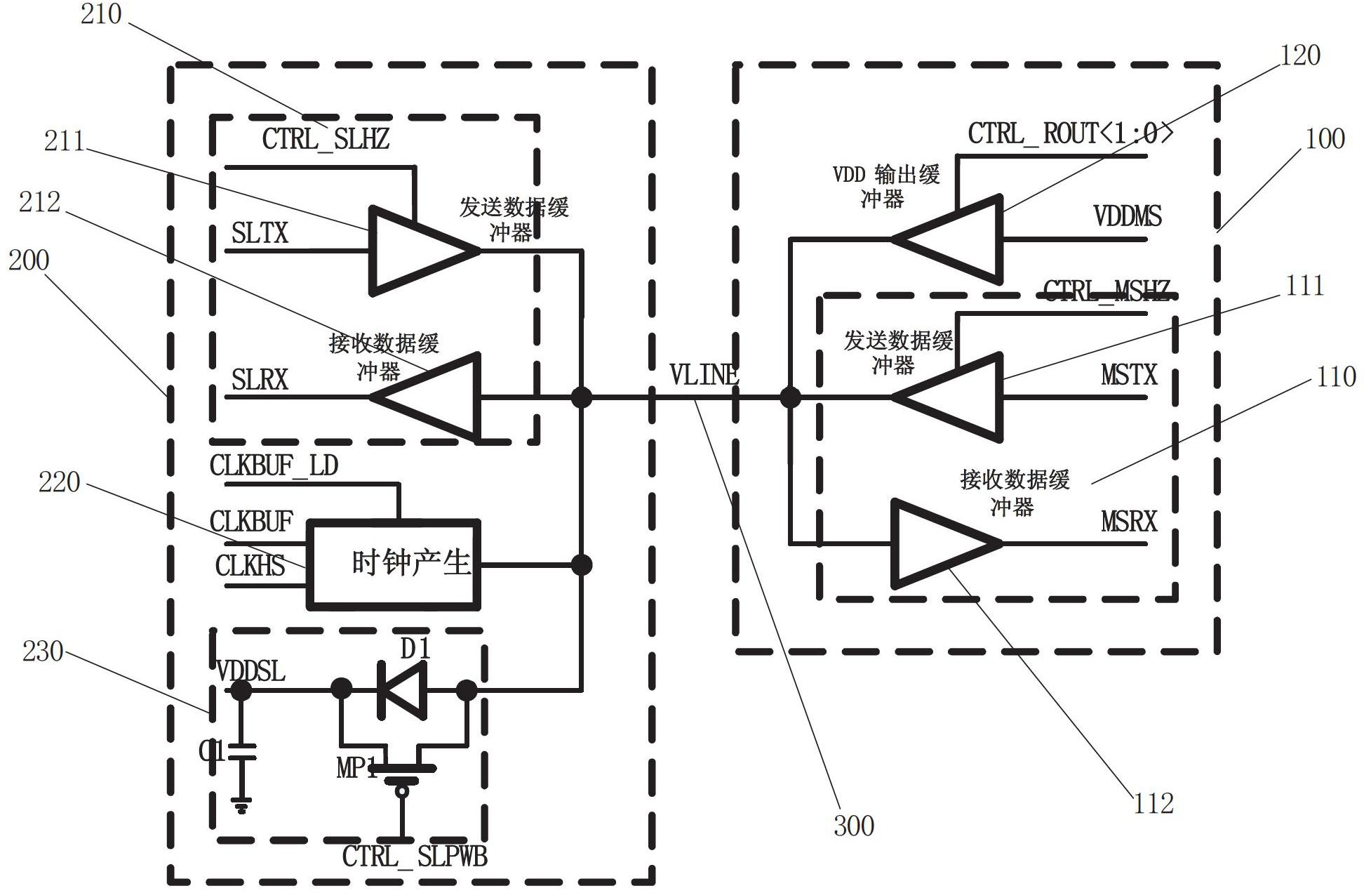 Data transmission and power supply device and data transmission and power supply method thereof