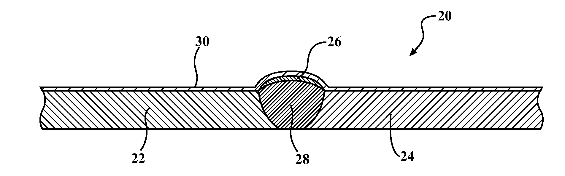 Laser metal deposition cladding of weld seams in automotive parts