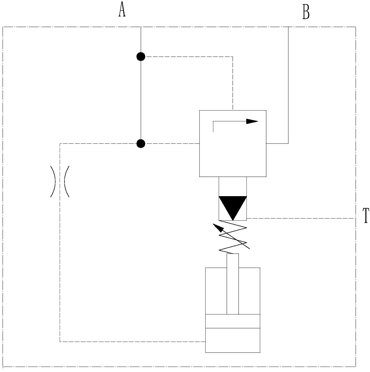 Plug-in type buffer valve